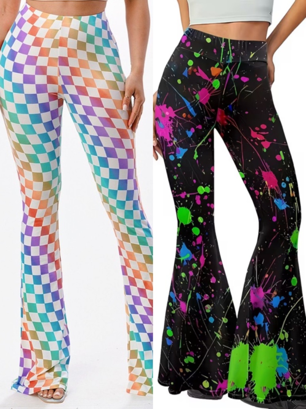 Flare Leggings Bundle - Sz XL - Multicolored